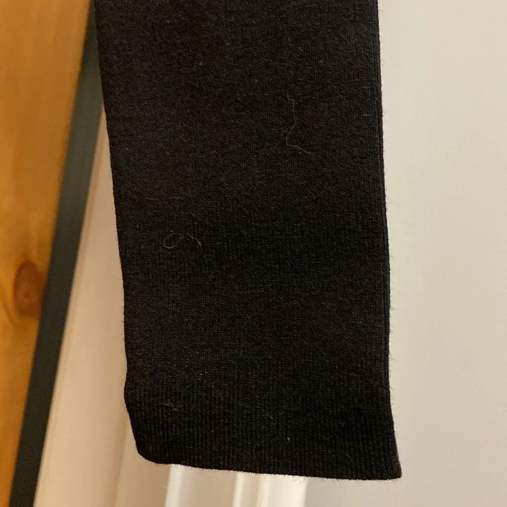 Milly Minis Zig Zag Cardigan In Black Girls Size 12 NWT